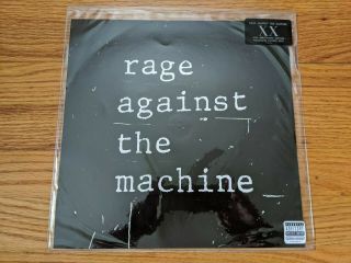 Rage Against The Machine ‎ S/t 2012 Epic 20th Anniversary Picture Disc Nm/nm