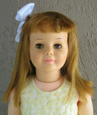 Vintage Ideal Patti Playpal Doll G35 Blonde Hair Great Shape