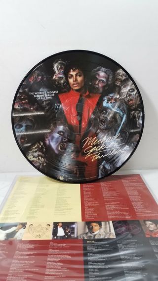 Michael Jackson ‎– Thriller - Picture Disc Vinyl,  Lp,  Album,  2008 Reissue,  Epic