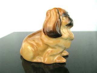Royal Doulton Bone China Porcelain Dog/maltese? Figurine 2 " Tall Adorable