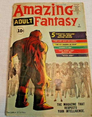 Atlas Magazines Adult Fantasy 7 (dec,  1961) Ditko Begins