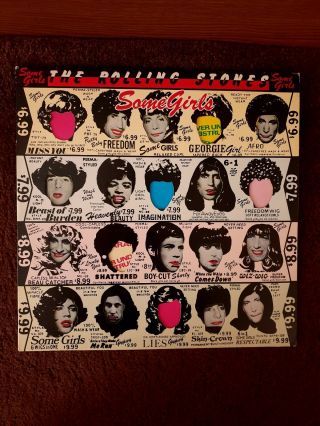 The Rolling Stones - Some Girls 1978 Vinyl Lp Unmarked &