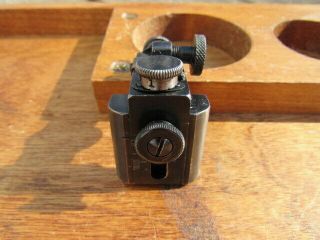 Vintage Lyman 56 Receiver Peep Sight,  Complete,  Marked " A " Winchester