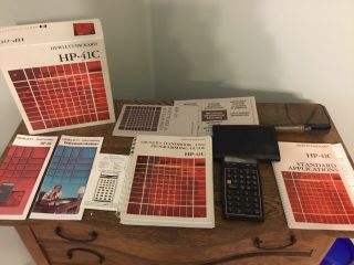 1980 Hewlett - Packard Hp - 41c Vintage Programmable Calculator