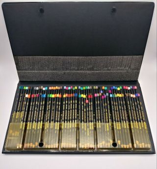 92 Vintage Design Spectracolor Colored Pencils With Case