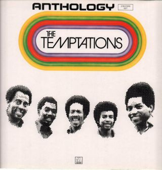Temptations Anthology Double Lp Vinyl 31 Track Compilation In Gatefold Sleeve (t