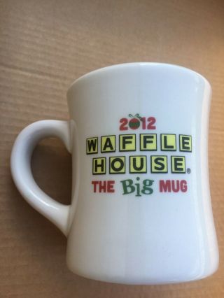 Waffle House Collectible 2012 Christmas Holiday Coffee The Big Mug Large Cup