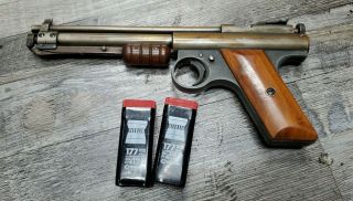 Vintage Benjamin Franklin Air Gun Pellet Pistol Caliber 177 All Brass