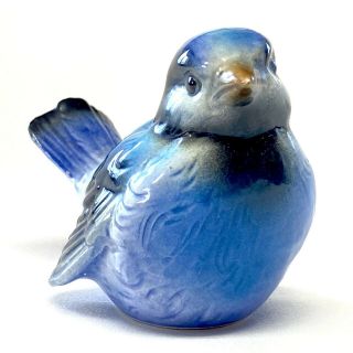 Vintage Goebel Hummel West Germany Blue Bird Porcelain Figurine Figure Cv74