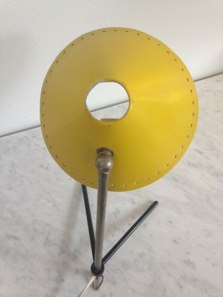 50s PINOCCHIO Lamp by Busquet for Hala Zeist MID CENTURY VINTAGE holland wall 3