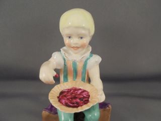 Vintage Royal Worcester Porcelain Nursery Rhymes Figure Little Jack Horner 3305 3