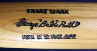 George " Babe " Ruth Louisville Slugger 125 35 " 35oz R43 Baseball Bat - Vintage