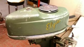 Vintage Sears Elgin 2.  5 Hp Outboard Boat Motor No.  571.  58401 1946 - 1953