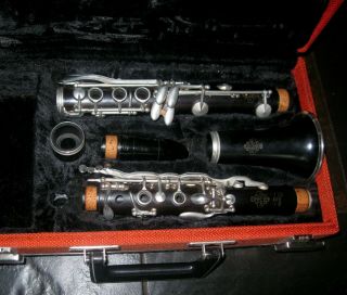 Vintage Leblanc Paris Classic Ii Clarinet Serial 34892 1971 Made In France Case