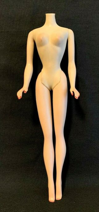 Vintage Ponytail Barbie Doll Tm 3 Only The Body For Restore