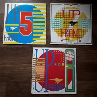Up Front Vol.  5,  7 & 8 Vinyl Bundle 80 