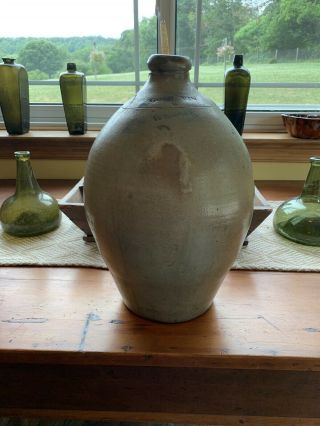 Ovoid Stoneware Jug Goodwin And Webster
