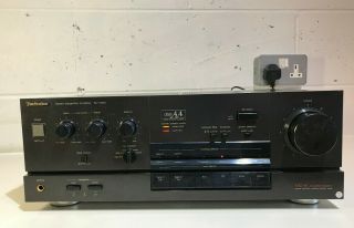 Vintage 1990 Technics Su - V660 Stereo Integrated Amplifier 90 Watt Aa Class