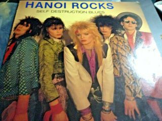Hanoi Rocks Self Destruction Blues Album 1980 