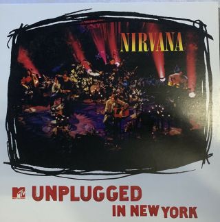 Nirvana Unplugged In York Vinyl Lp