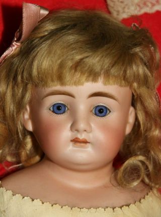 Antique Belton Type Doll Closed Mouth French German Chemise & Drawers W/a Story
