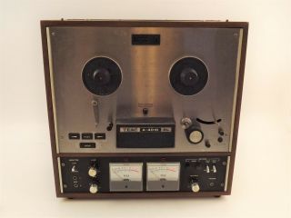 Vintage Teac A - 4010 Sl Reel To Reel Tape Deck W/box Of Accessories