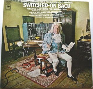 Walter / Wendy Carlos Switched - On Bach (orig.  Seated Cover) Columbia Ms 7194 Nm