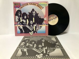 Kiss Hotter Than Hell Vinyl Japan Casablanca (victor) Vip - 6340 Lp