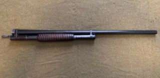 1924 Vintage Winchester Model 12 12ga 30” Full Shotgun Barrel Forend Assembly