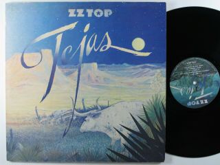 Zz Top Tejas London Lp Vg,  Fold - Out Cover