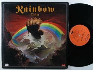 Rainbow Rising Polydor Lp Vg,  Gatefold