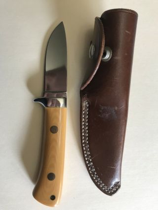 Vintage Jdw Custom Loveless Style Drop Point Hunter Knife Knives