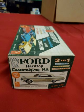 Amt 62 Ford Galaxie Hardtp Unbuilt Kit