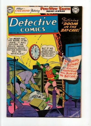 Detective Comics 188 Vintage Dc Comic Batman Robin Bat - Cave Story Gold 10c