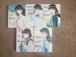 After The Rain Manga Complete Series Omnibus Volumes 1 - 5
