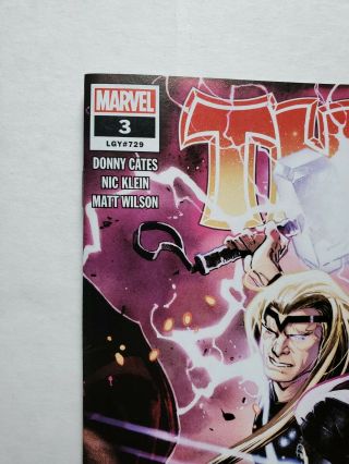 Thor 3 2020 1st Print Black Winter Marvel Comics Donny Cates 3