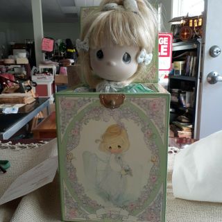Vintage Precious Moments Spring Musical Jack In The Box Limited Edition