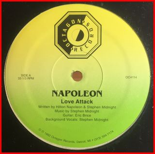 Obscure Boogie 12 " Napoleon - Love Attack Octagon - Mega Rare - Private Mp3