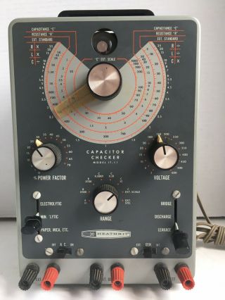 Vintage Heathkit It - 11 Capacitor Checker Tester Same As It - 28.
