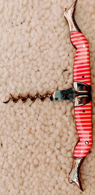 Antique Vintage Naughty Corkscrew from Germany Ladies Legs 2