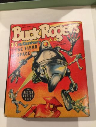 1940 Better Little Book Buck Rogers Vs The Space Fiend 1409