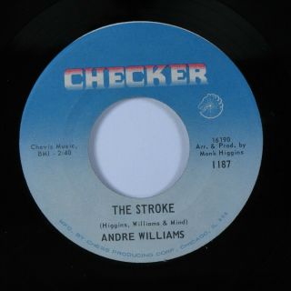 Funk 45 Andre Williams The Stroke Checker Vg,  Hear