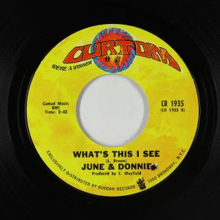 Northern Soul Funk 45 - June & Donnie - What 