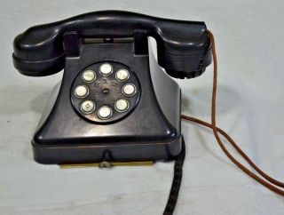 Rare Vintage S.  H.  Couch Company Butler/ Mansion Telephone,  W/ Mother Of Pearl