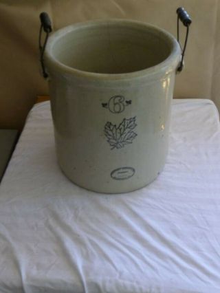 Western Stoneware 6 Gallon Crock With Handles