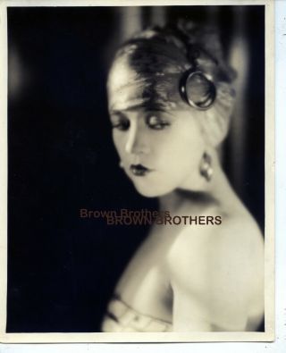 Vintage 1920s Hollywood Vamp Flapper Marie Prevost Dbw Photo - Brown Bros