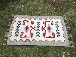 Vintage Navajo rug,  4 ' 10 