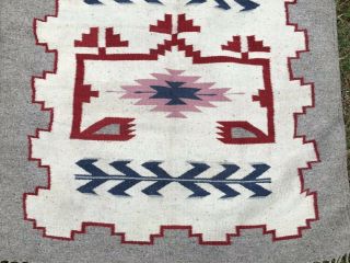 Vintage Navajo rug,  4 ' 10 