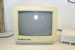 Vintage 1980 ' s TANDY 1000 - HX Personal Computer Model 25 - 1053A @ CM - 5 monitor 2
