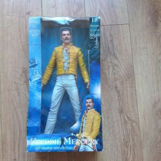 Freddie Mercury Queen 18 Inch Figure With Sound Neca Toy 2006 Vintage